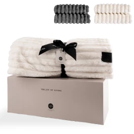 Plaid | Polyester fleece | 130x170 cm | Gift box