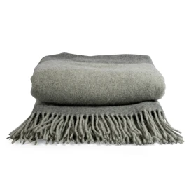 Plaid | Merino wool & nylon | 130x170 cm | Broadband design