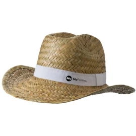 Sun hat | Straw | Ø 36 cm | With sweat band