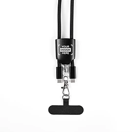 ZEWAIL lanyard | Recycled ABS | Smartphone holder, USB-C cable & adapters included