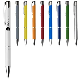 Ballpoint pen | Aluminum | Blue ink