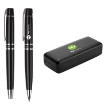 Ballpen Charles Dickens | Metal and  ABS | Deluxe pen case