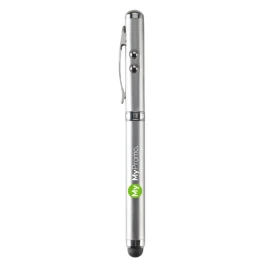 Laser pointer | Metal | 18x3,9x2,2cm | Incl. 3 button cell batteries