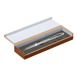 Laser Pointer pen | Incl. 3 cell batteries | Wooden box