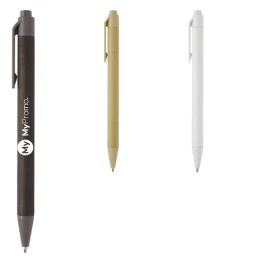 Stylo à bille | Papier écrasé issu de sources responsables | Encre noire | Durable