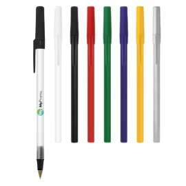 BIC Round Stic ballpen | Plastic | High-quality | Different combinations for colours