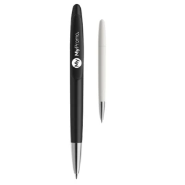 Prodir DS5 TMS twist ballpoint pen | Metal | Matt, transparent & chrome finish metal