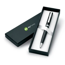 Twist ball pen | Metal | Black ink | Shiny lacquer finish
