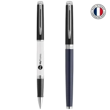 Waterman Hemisphere rollerbalpen | Metaal | Zwarte inkt | Gemaakt in Frankrijk | Hoge kwaliteit