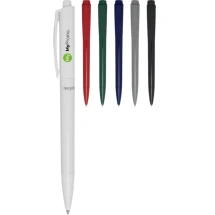 Balpen | Gerecycled plastic & roestvrij staal | Zwarte inkt | Gemaakt in Duitsland