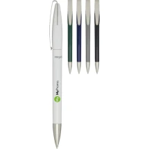 Stylo bille | Plastique recyclé & acier inoxydable | Encre bleue | Fabriqué en Allemagne