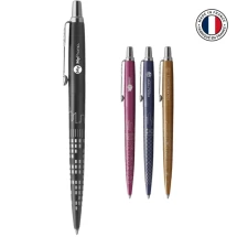 Stylo bille Parker | Métal | Encre bleue | Édition spéciale | Fabriqué en France | Haute qualité
