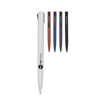 Ballpoint pen | Recycled aluminium | Black ink | With upper barrel