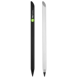 Inkless pen | Aluminium | With graphite tip | Plastic protective cap