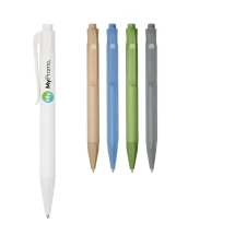 Plastic balpen | Inclusief een vulling met een schrijflengte van 2000m | Gemaakt van 100% PLA