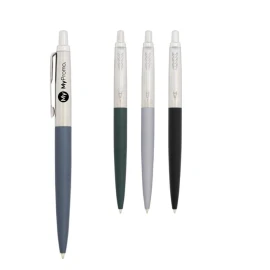 Ballpoint pen | With chrome trim | Metal