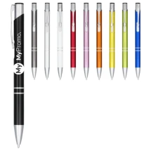 Penna a sfera | Molti colori | Alluminio e plastica