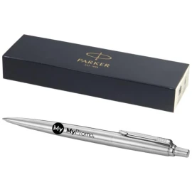 Parker ballpoint | Includes refill | Stainless steel