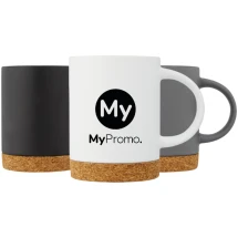 Tasse | Keramik und Kork | 425 ml | Natürliches Aussehen