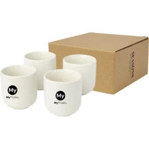 4 Espresso mugs | Ceramic | 90 ml | Espresso