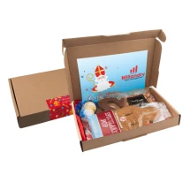 Sinterklaas letterbox A5-7 | Karton | 220 g | 23.8 × 15.8 × 3 cm | Dubbelzijdige A5 kaart & sticker