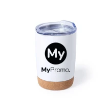 Thermos-cup couvercle coulissant | 6h chaud - 12h froid | 380ml | Acier inoxydable -   Liège