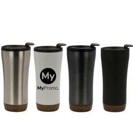 Double walled flask | RVS & Cork | 480ml | 2h hot - 4h cold