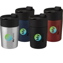 Mini Isotherm Becher | Leicht zu öffnen | Edelstahl & PP Kunststoff | 180ml