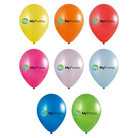 Ballon | Biologisch afbreekbaar natuurlatex | Ø35 cm / 12 inch | Omtrek 90–100 cm | 1- of 2-zijdige bedrukking