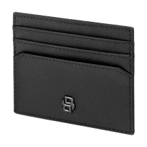 Hugo Boss double b saffiano porte-cartes | cuir