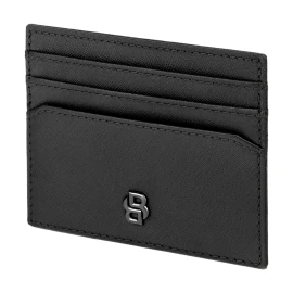 Hugo Boss double b saffiano kaarthouder | leer