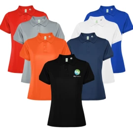 Roly polo | 100% recycled polyester 120 g/m² | For women | Short sleeve