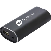 Powerbank | Aluminium | 4000 mAh | Inclusief twee draadloze oordopjes