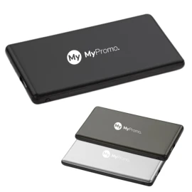 Powerbank | ABS | 4000 mAh | Beleuchtetes Logo