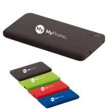 Draadloze powerbank | ABS | 4000 mAh | Rubberen afwerking