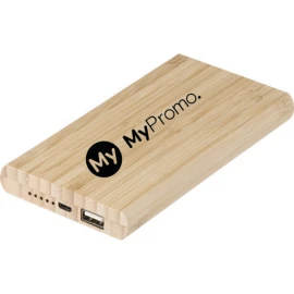 Power bank | 6.000 mAh | Bamboo