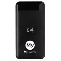 Draadloze powerbank | Gerecycled ABS plastic | 8000 mAh