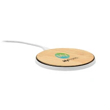 Wireless charger 10W | Bamboo & ABS | Quick charging