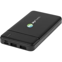 Batterie externe | Plastique recyclé | 10.000 mAh | Câble de chargement USB-A 2A vers Type-C