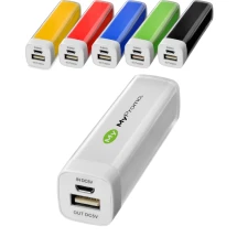 Powerbank | ABS | 2200/2600 mAh | Compact rechthoekig
