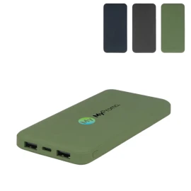Powerbank | Gerecycled ABS | 10.000 mAh | Duurzaam