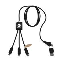 Charging cable | Rubber | Light-up logo