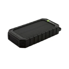 Zonne-energie powerbank | Gerecycled ABS | 10000 mAh | Draadloos