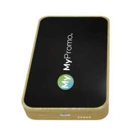 Draadloze powerbank | Bamboe | 500mAh | Type-C uitgang | Werkt met MagSafe