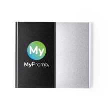 Power bank | Aluminium | 4000 mAh | Type-C input/output | LED charge indicators | Incl. charging cable