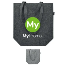 Boodschappentas | rPET-vilt | 40x15x42cm | Duurzaam