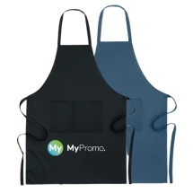 Küchenschürze | Bio-Baumwolle 340 gr/m² | 2 Taschen