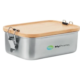 Lunchbox | Stainless steel & bamboo | 750ml
