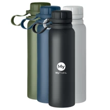 Thermo sportfles | RVS | 780 ml | Met draaideksel