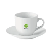 Espressotasse und Untertasse | Porzellan | 80 ml